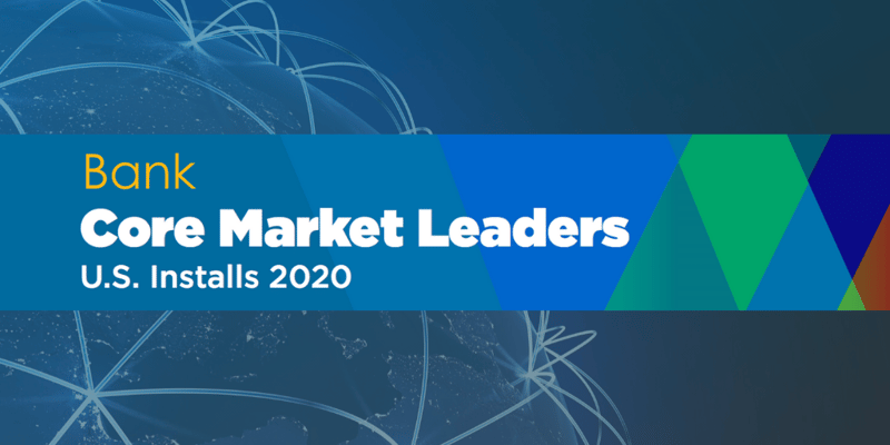 Infographics of U.S. Core System Market Leaders for Banks and Credit Unions Released by William